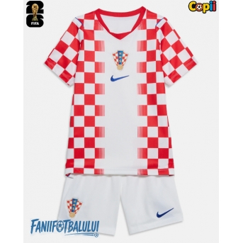 Croația Echipament de Fotbal Replică Mondial 2026 Copii Acasa (+ Șorturi)